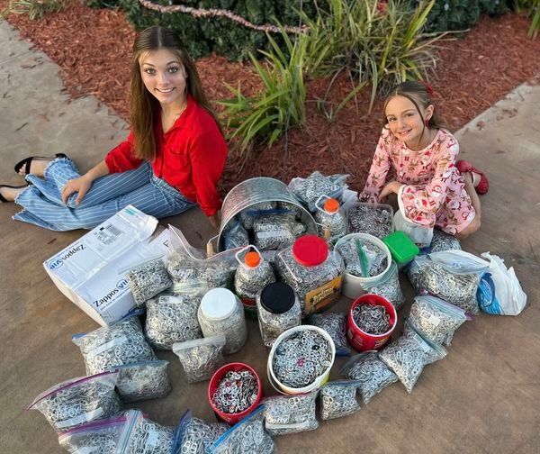 Rowan and Kena created a fundraiser to help local children have a great Christmas.